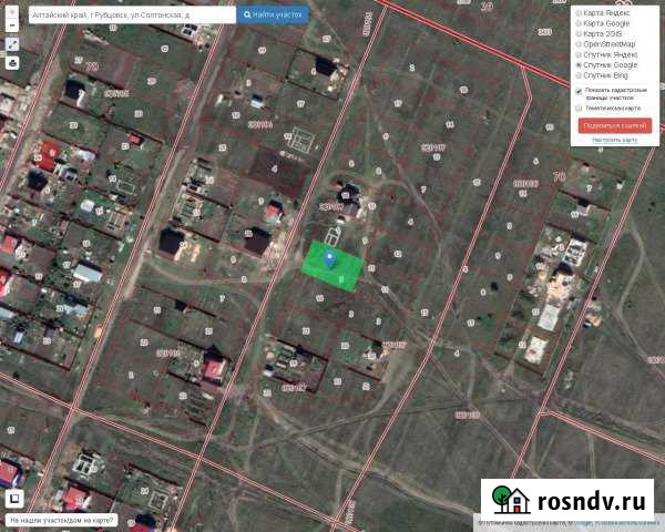 Участок ИЖС 10 сот. на продажу в Рубцовске Рубцовск - изображение 1