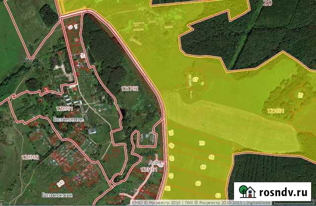 Участок СНТ, ДНП 1000 сот. в аренду в Тарусе Таруса - изображение 1