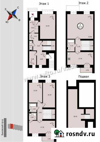 4-комнатная квартира, 181 м², 1/3 эт. на продажу во Владимире Владимир - изображение 1