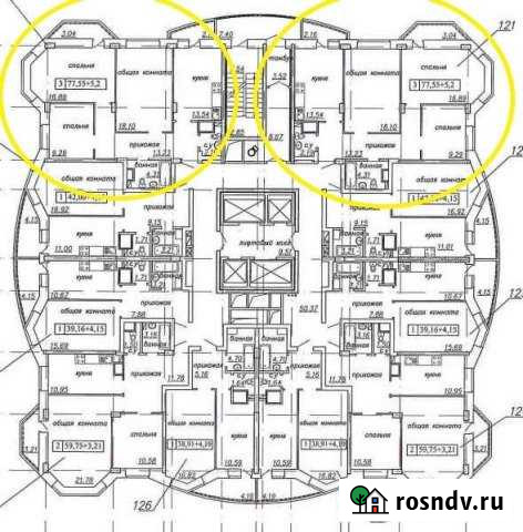 3-комнатная квартира, 82 м², 7/19 эт. на продажу в Чебоксарах Чебоксары - изображение 1