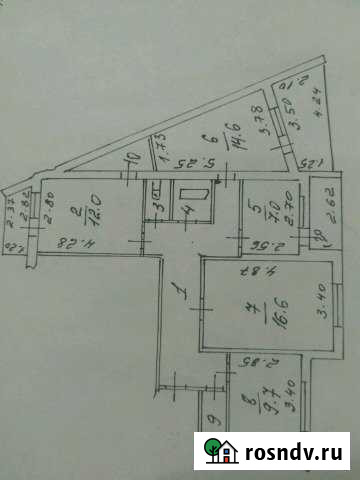 4-комнатная квартира, 90 м², 8/9 эт. на продажу в Иваново Иваново - изображение 1