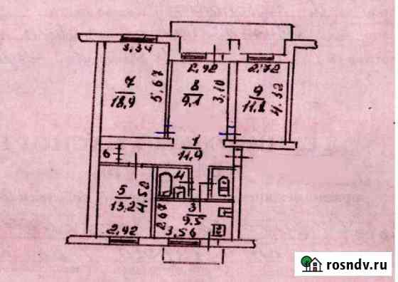 4-комнатная квартира, 84 м², 5/5 эт. на продажу в Симферополе Симферополь