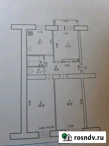 3-комнатная квартира, 65 м², 4/5 эт. на продажу в Торжке Торжок - изображение 1