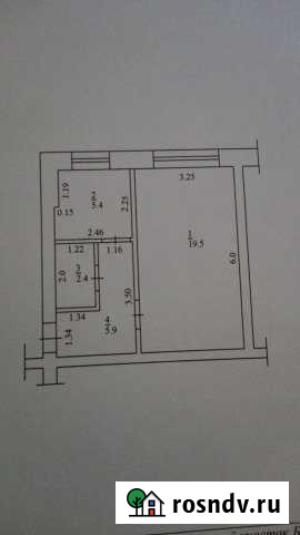 1-комнатная квартира, 33 м², 2/3 эт. на продажу в Белорецке Белорецк - изображение 1