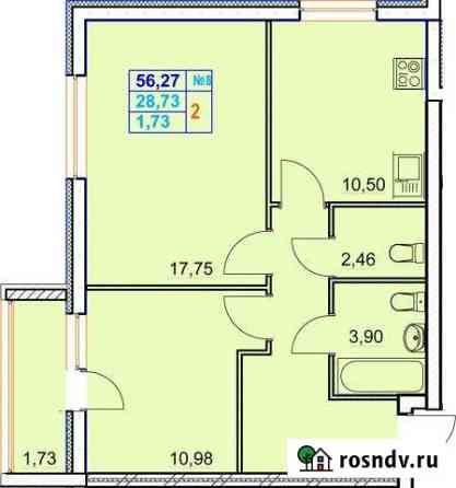 2-комнатная квартира, 55 м², 1/14 эт. на продажу в Дзержинске Дзержинск