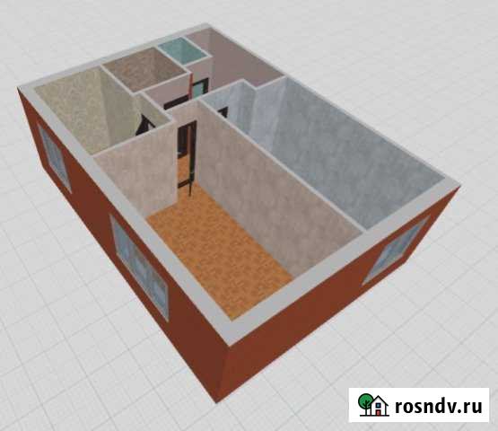 2-комнатная квартира, 42 м², 2/2 эт. на продажу в Новосемейкино Новосемейкино - изображение 1