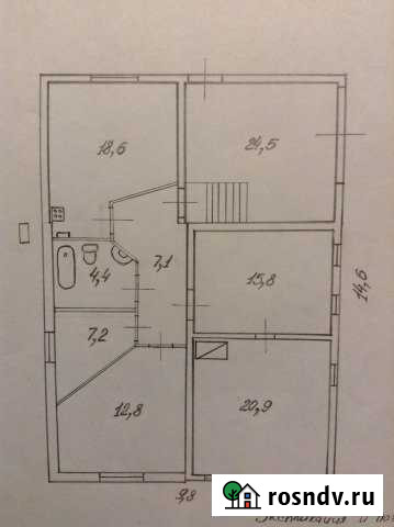 Дом 110 м² на участке 25 сот. на продажу в Городце Городец - изображение 1