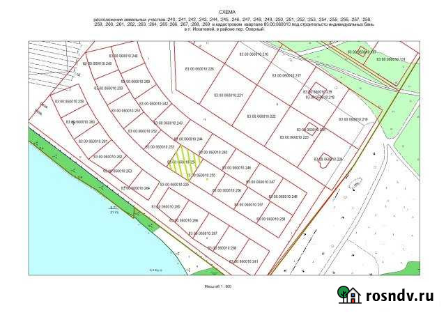 Участок ИЖС 4 сот. на продажу в Нарьян-Маре Нарьян-Мар - изображение 1