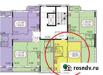 1-комнатная квартира, 38 м², 5/9 эт. на продажу в Чайковском Чайковский - изображение 1