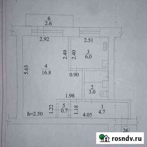 1-комнатная квартира, 31 м², 2/5 эт. на продажу в Дюртюлях Дюртюли