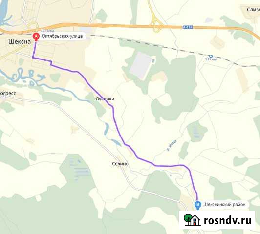 Участок СНТ, ДНП 13 сот. на продажу в Шексне Шексна - изображение 1