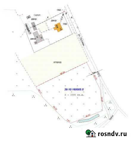 Участок СНТ, ДНП 33 сот. на продажу в Полесске Полесск - изображение 1