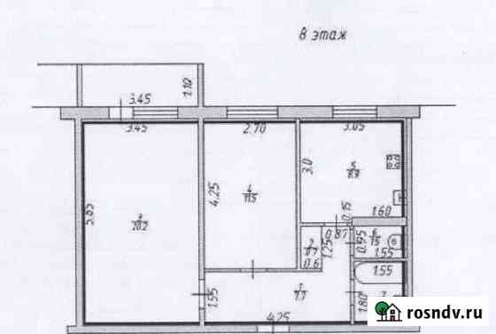 2-комнатная квартира, 53 м², 8/9 эт. на продажу в Десногорске Десногорск