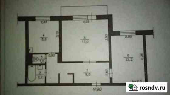 2-комнатная квартира, 51 м², 4/5 эт. на продажу в Гурьевске Кемеровской области Гурьевск
