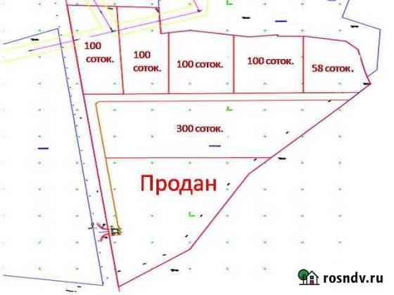 Участок промназначения 58 сот. на продажу в Менделеево Московской области Менделеево