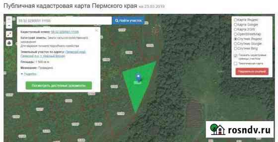 Участок СНТ, ДНП 15 сот. на продажу в Усть-Качке Усть-Качка