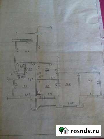 4-комнатная квартира, 89 м², 2/5 эт. на продажу в Стройкерамике Стройкерамика - изображение 1