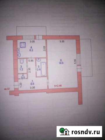 1-комнатная квартира, 38 м², 4/5 эт. на продажу в Прохладном Прохладный - изображение 1
