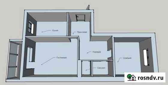 2-комнатная квартира, 50 м², 4/5 эт. на продажу в Старой Руссе Старая Русса