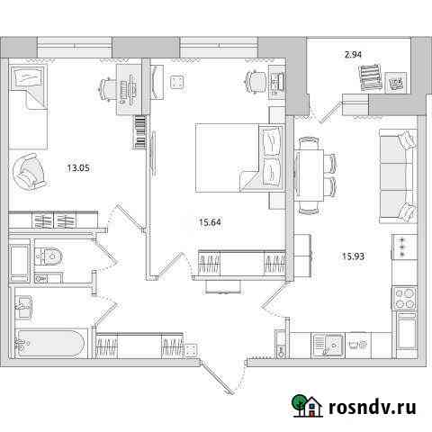 3-комнатная квартира, 60 м², 12/20 эт. на продажу в Санкт-Петербурге Санкт-Петербург