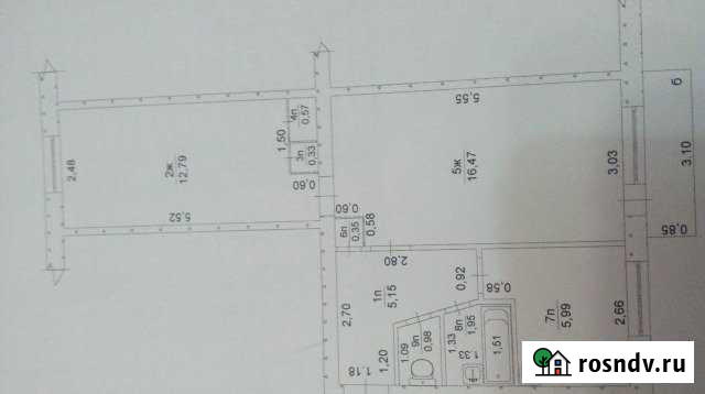 2-комнатная квартира, 44 м², 5/5 эт. на продажу в Новой Майне Новая Майна - изображение 1