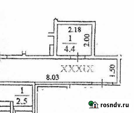 Помещение свободного назначения, 4.4 кв.м. Мытищи - изображение 1