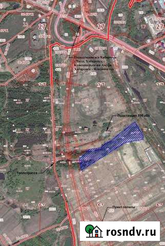 Участок промназначения 425 сот. на продажу в Хабаровске Хабаровск - изображение 1