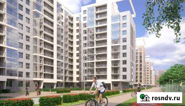 1-комнатная квартира, 39 м², 7/12 эт. на продажу в Буграх Бугры - изображение 1