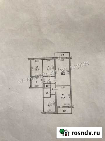4-комнатная квартира, 75 м², 4/5 эт. на продажу в Северном Белгородской области Северный - изображение 1