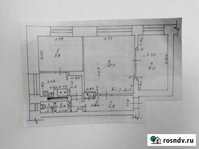 3-комнатная квартира, 44 м², 1/2 эт. на продажу в Песковке Песковка - изображение 1