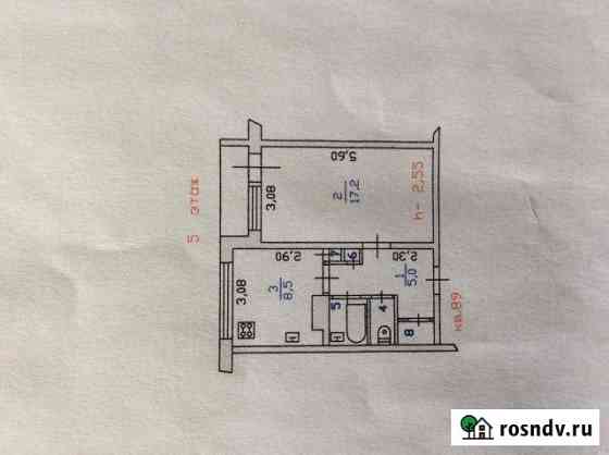 1-комнатная квартира, 37 м², 5/5 эт. на продажу в Светогорске Светогорск