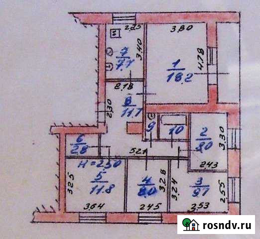 5-комнатная квартира, 81 м², 3/5 эт. на продажу в Михайловке Волгоградской области Михайловка - изображение 1