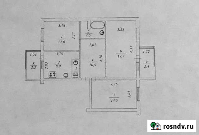 3-комнатная квартира, 72 м², 1/3 эт. на продажу в Пурпе Пурпе - изображение 1