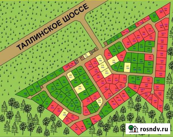 Участок СНТ, ДНП 20 сот. на продажу в Бегуницах Бегуницы - изображение 1