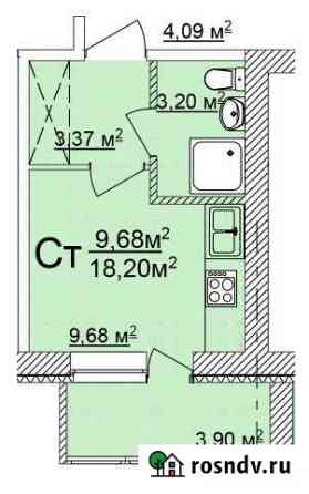 Квартира-студия, 18 м², 6/10 эт. на продажу в Нижнем Новгороде Нижний Новгород