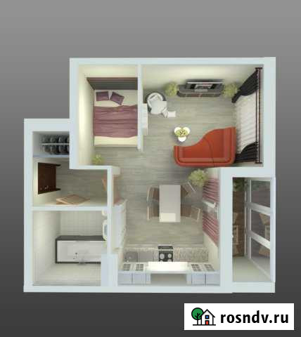 1-комнатная квартира, 40 м², 3/11 эт. на продажу в Волгодонске Волгодонск - изображение 1