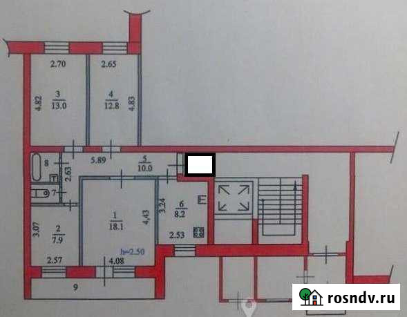 4-комнатная квартира, 76 м², 3/9 эт. на продажу в Пензе Пенза - изображение 1