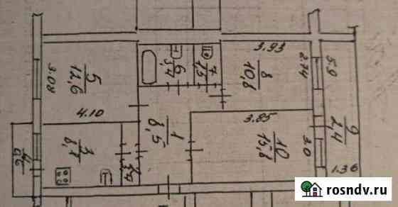 3-комнатная квартира, 70 м², 1/5 эт. на продажу в Агое Агой