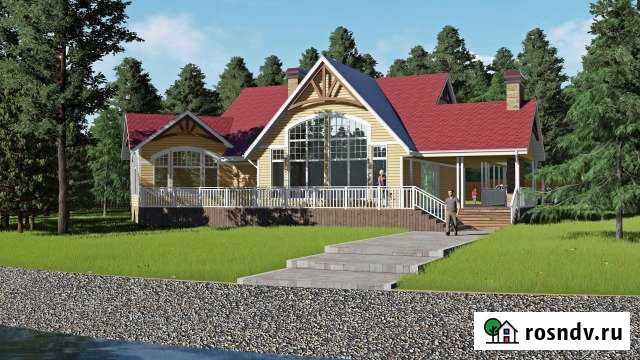 Коттедж 183.7 м² на участке 28.7 сот. на продажу в Волге Волга - изображение 1