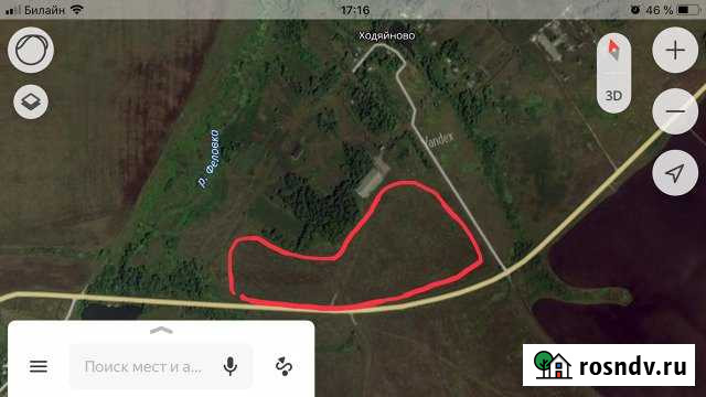 Участок СНТ, ДНП 1300 сот. в аренду в Зарайске Зарайск - изображение 1