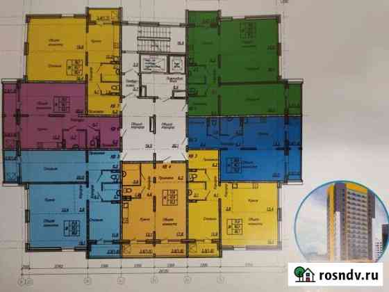 2-комнатная квартира, 65 м², 14/17 эт. на продажу в Барнауле Барнаул