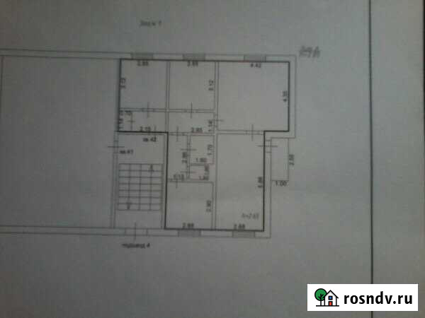 4-комнатная квартира, 78 м², 1/5 эт. на продажу в Большой Ирбе Большая Ирба - изображение 1