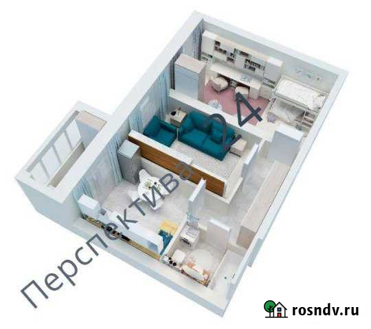 2-комнатная квартира, 50 м², 3/4 эт. на продажу в Разумном Разумное - изображение 1