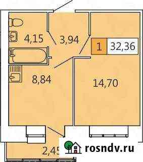 1-комнатная квартира, 32 м², 9/11 эт. на продажу в Архангельске Архангельск