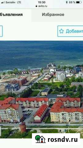 Комната 20 м² в 1-ком. кв., 2/3 эт. в аренду посуточно в Зеленоградске Зеленоградск - изображение 1