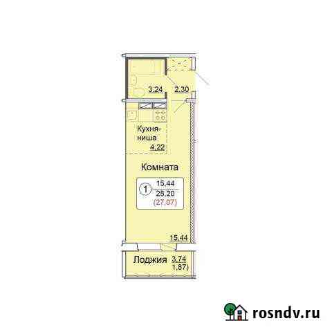 Квартира-студия, 27 м², 13/18 эт. на продажу в Кирове Киров