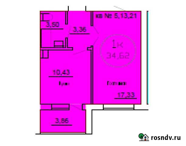 1-комнатная квартира, 35 м², 2/3 эт. на продажу в Сорочинске Сорочинск - изображение 1