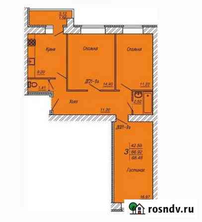 3-комнатная квартира, 69 м², 5/10 эт. на продажу в Пензе Пенза