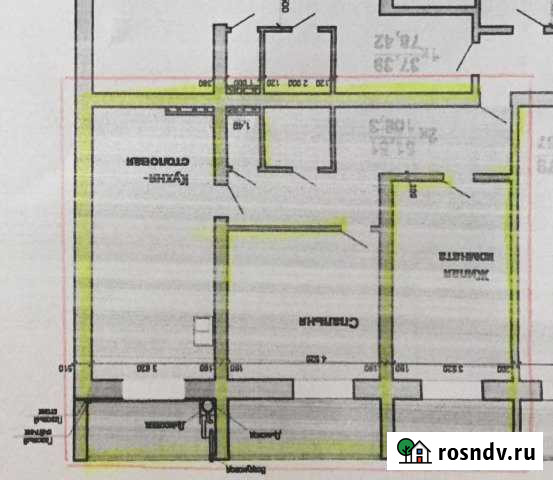 2-комнатная квартира, 106 м², 8/10 эт. на продажу в Черкесске Черкесск - изображение 1
