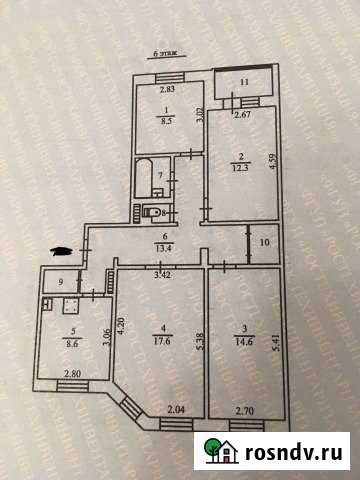 4-комнатная квартира, 81 м², 6/9 эт. на продажу в Лангепасе Лангепас - изображение 1
